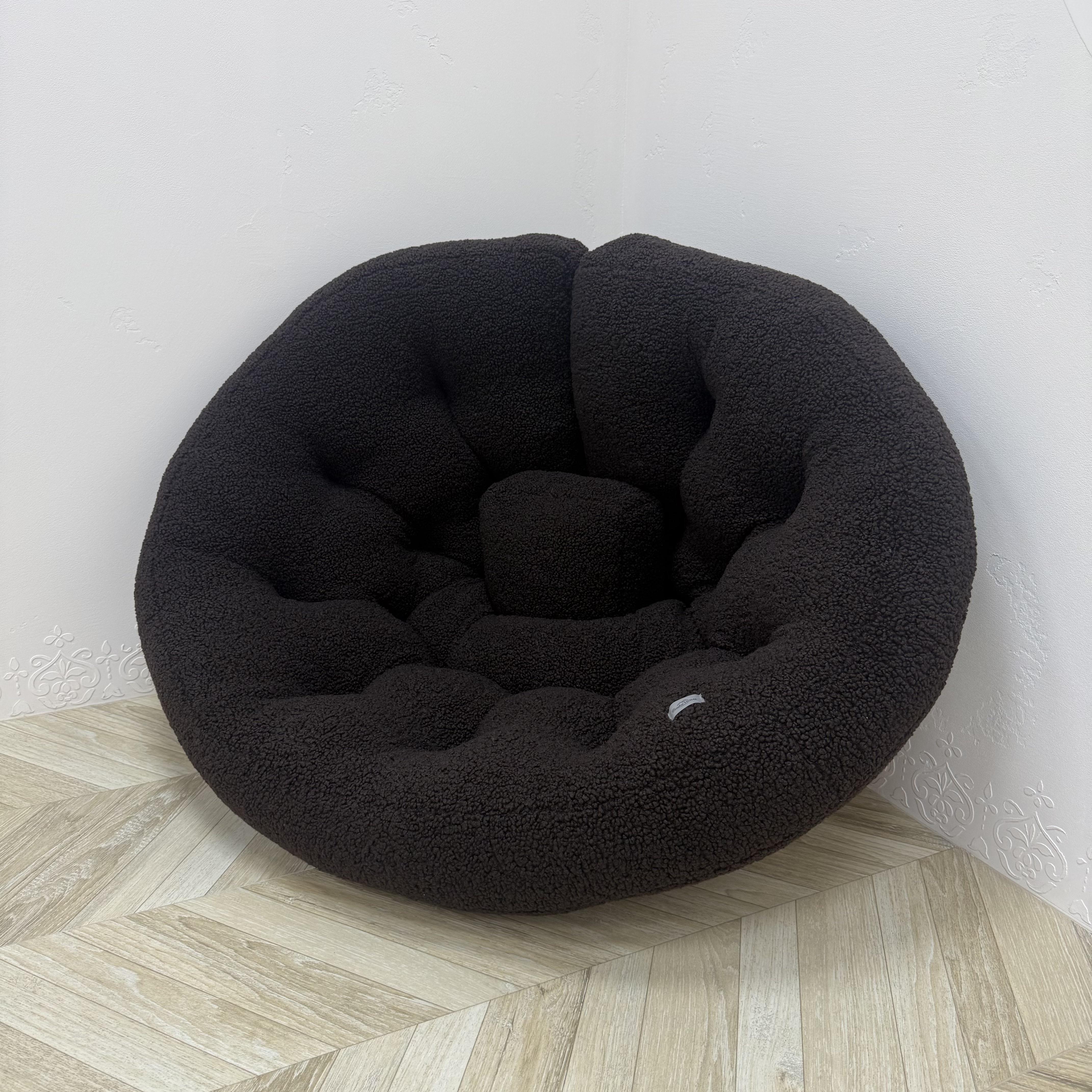 Безкаркасне крісло-матрац трансформер Comfort Home хутряне баранчик 180x90 см