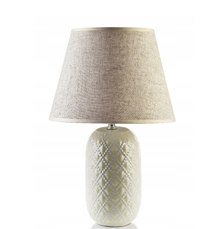 Лампа керамическая настольная Leti 38 см Natural (36058)