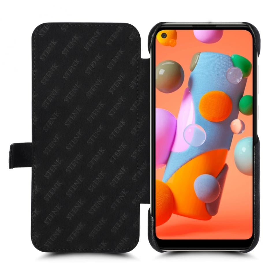 Чехол книжка Stenk Premium для Samsung Galaxy A11 Черный (68559)