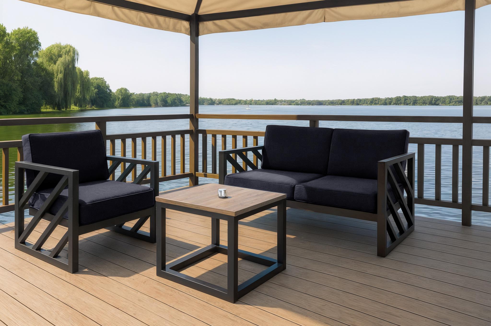 Диван металлический Tobi Sho Гранд/DV4 с подушками 750х1300х700 мм велюр Черный/37 (DV401236) - фото 4 Диван металлический Tobi Sho Гранд/DV4 с подушками 750х1300х700 мм велюр Черный/37 (DV401236) - фото 4