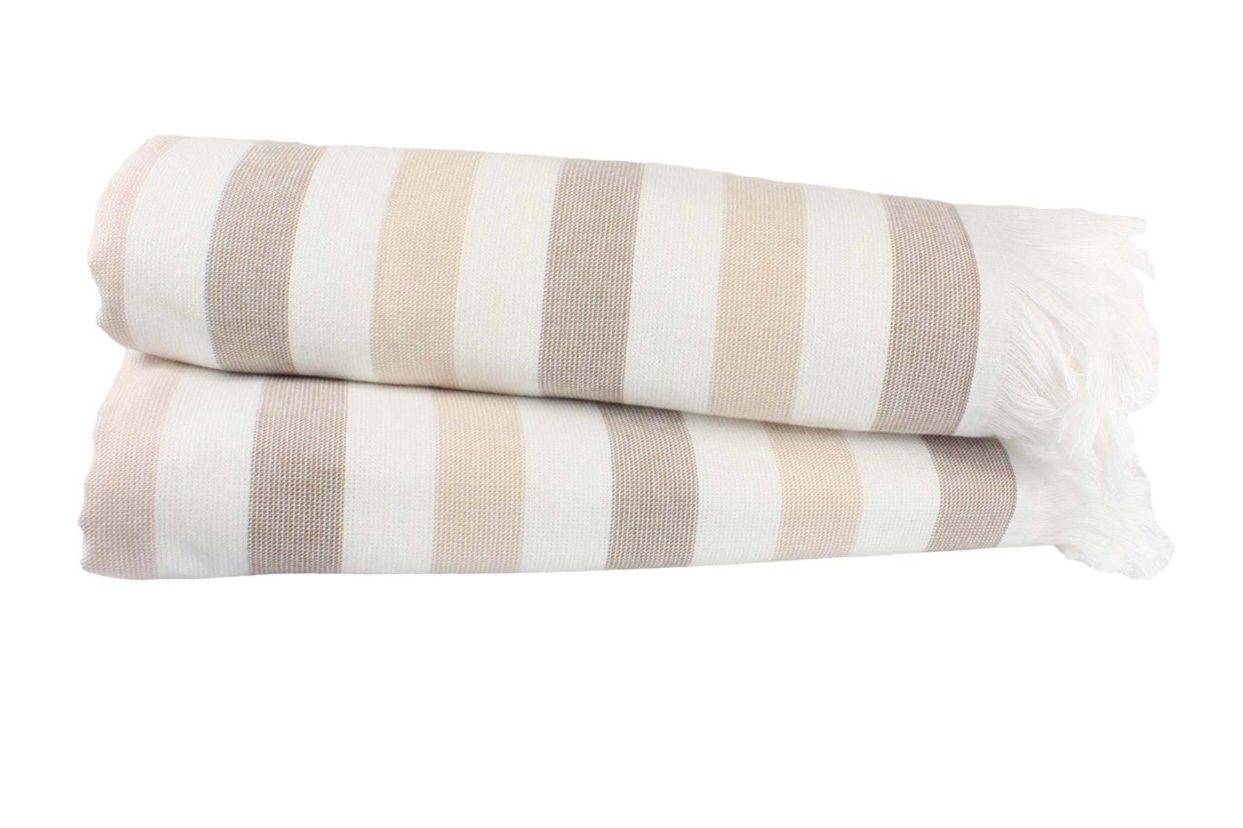 Рушник Stripe Peshtemal 50х90 см 340г/м2 Бежевий