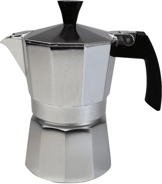 Гейзерна кавоварка 1001 150 мл алюміній/термостійка ручка (ML-05201)