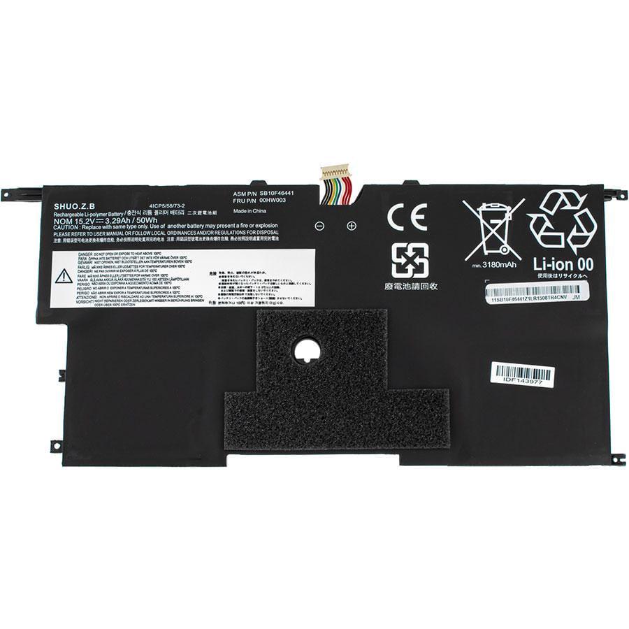 Аккумулятор для ноутбука Lenovo ThinkPad X1 Carbon3 2015 3290 mAh 15,2V (148442)