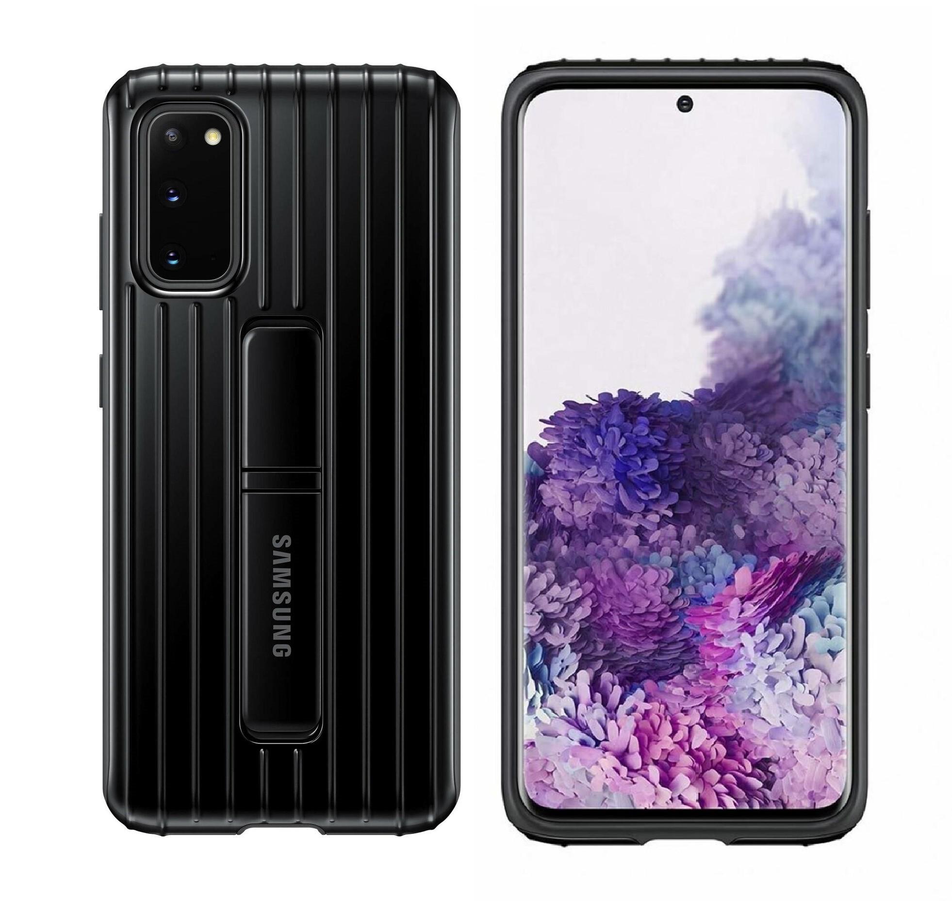 Чехол противоударный Official Protective Rugged Standing Cover EF-RG980CBEGRU с подставкой для Samsung Galaxy S20 Black Чехол противоударный Official Protective Rugged Standing Cover EF-RG980CBEGRU с подставкой для Samsung Galaxy S20 Black