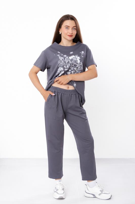 Костюм жіночий Носи Своє р. 50 Антрацит (8349-057-33) - фото 2 Костюм жіночий Носи Своє р. 50 Антрацит (8349-057-33) - фото 2