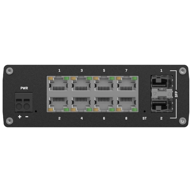 Комутатор 8 портів керований Teltonika TSW212 (2904609808) Комутатор 8 портів керований Teltonika TSW212 (2904609808)