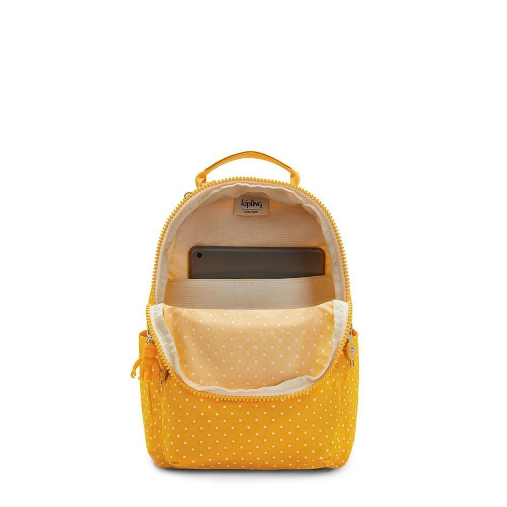 Рюкзак Kipling Basic Soft Dot 14 л Yellow (KI5611_M67) - фото 3