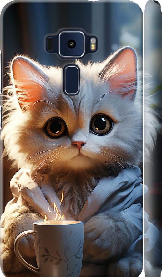 Чехол на Asus Zenfone 3 ZE552KL White cat (5646m-448-42517)