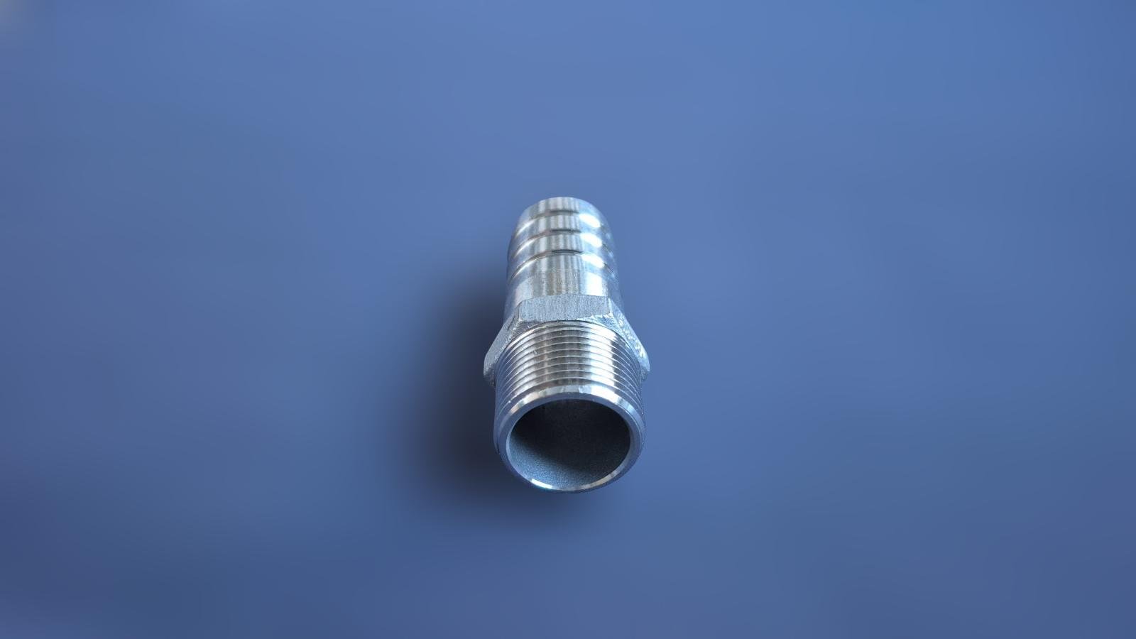 Штуцер шланговый резьбовой DN20 AISI304 BSPP Class-150 елка н/ж сталь 25 мм 3/4" (29203305) - фото 12 Штуцер шланговый резьбовой DN20 AISI304 BSPP Class-150 елка н/ж сталь 25 мм 3/4" (29203305) - фото 12