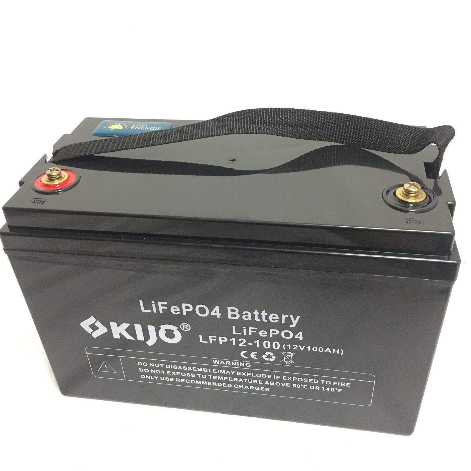 Аккумулятор литиевый Kijo Battery FePO4 12 V 100 Ah - фото 2 Аккумулятор литиевый Kijo Battery FePO4 12 V 100 Ah - фото 2