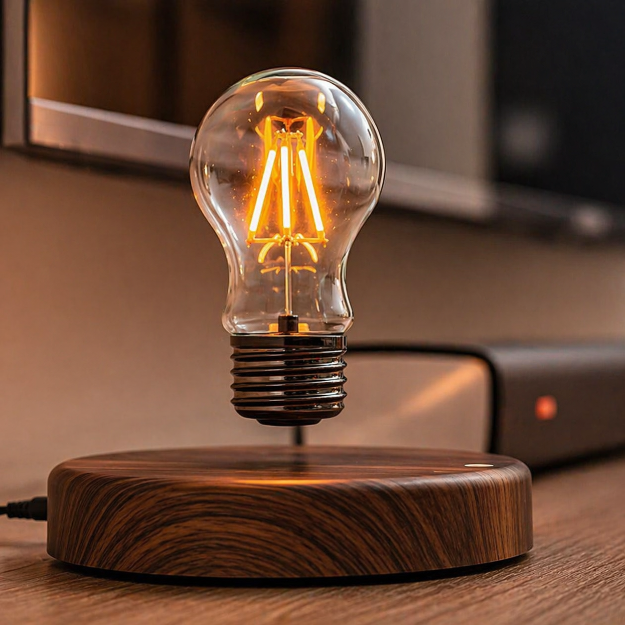 Лампа магнитная левитирующая светодиодная (1014-008-00)