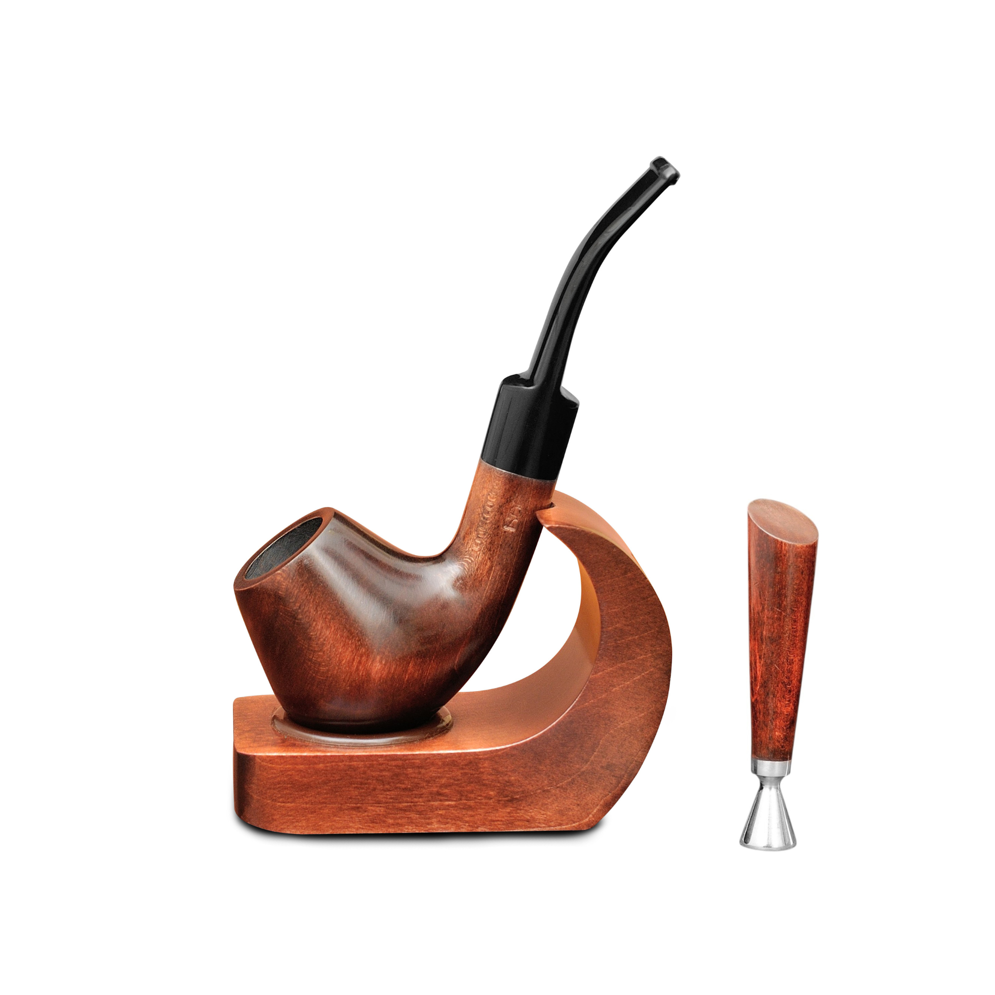 Курильна трубка KAFpipe Bent Volcano KAF2 №201 Груша з підставкою/тампером