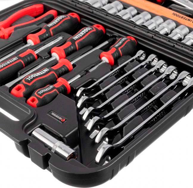 Набір інструментів Intertool Storm 56 шт. (ET-8056) - фото 6 Набір інструментів Intertool Storm 56 шт. (ET-8056) - фото 6