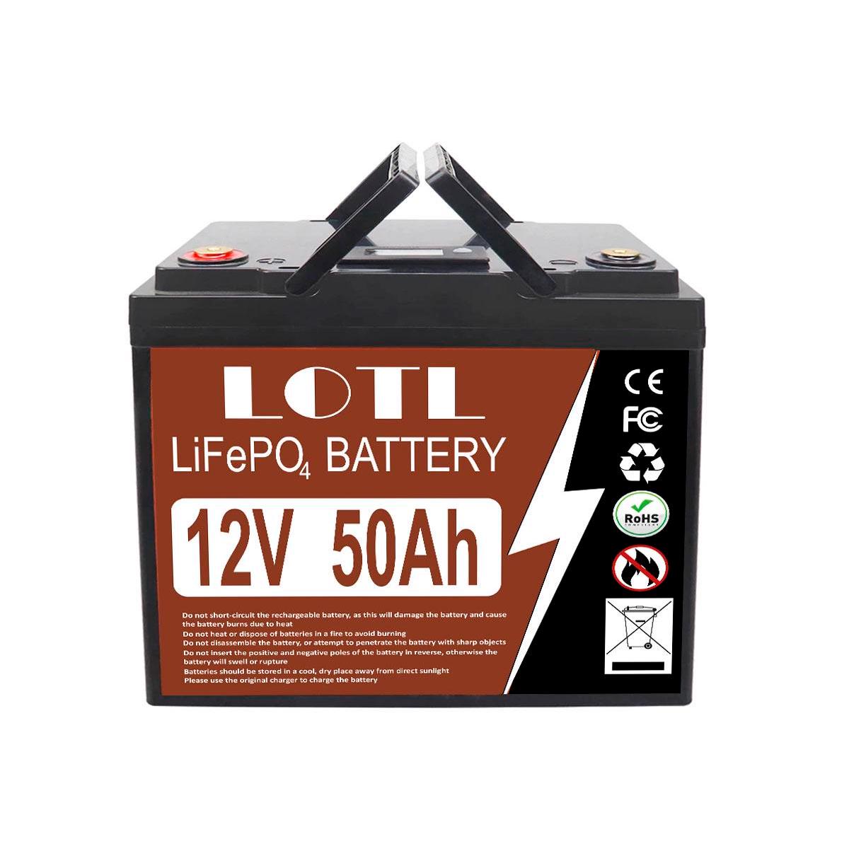Аккумулятор LifePo4 50Ah 12,8 V с BMS
