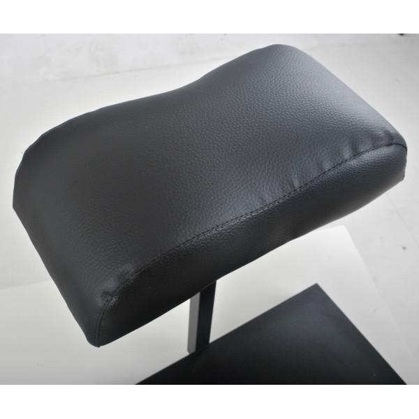 Подставка для педикюра с полочкой металл Черный - фото 5