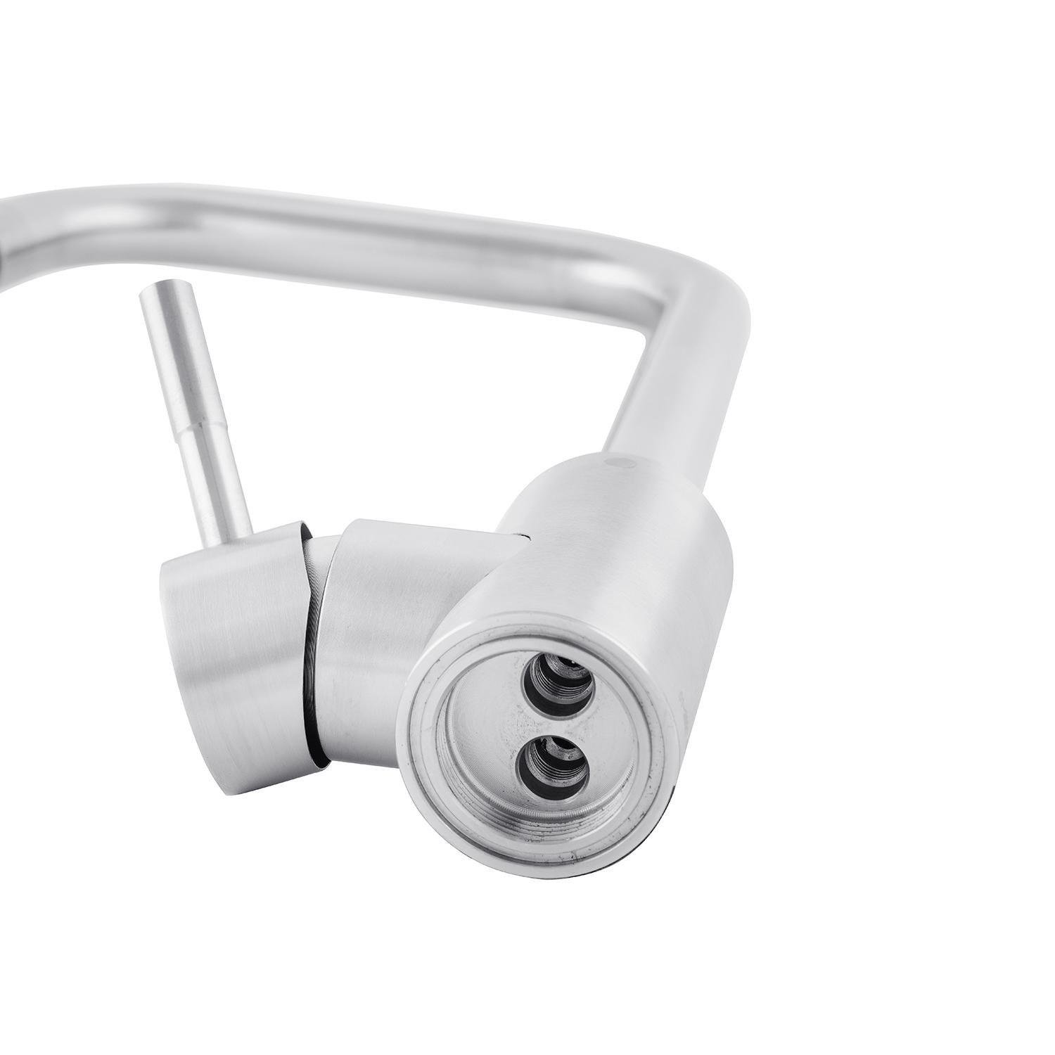 Змішувач для кухні Kroner KRM Edelstahl Klassisch ESG037 CV023001 (38074) - фото 5