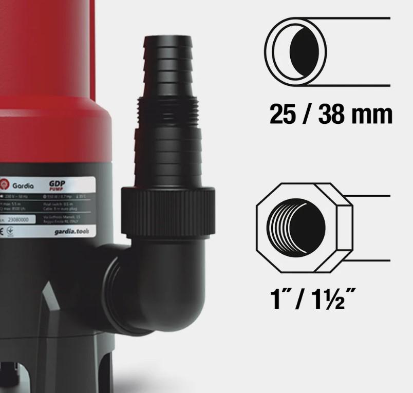 Дренажный насос Gardia GDP 750 (42953) - фото 2 Дренажный насос Gardia GDP 750 (42953) - фото 2