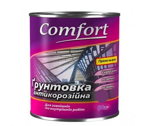 Грунтовка Comfort ГФ-021 2,8 кг Сірий (2037490428) Грунтовка Comfort ГФ-021 2,8 кг Сірий (2037490428)