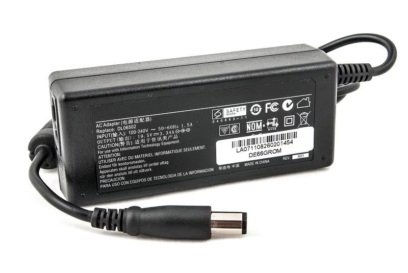 Блок живлення для ноутбуків Power DELL 220V 19,5V 65W 3,34A 7,4х5,0