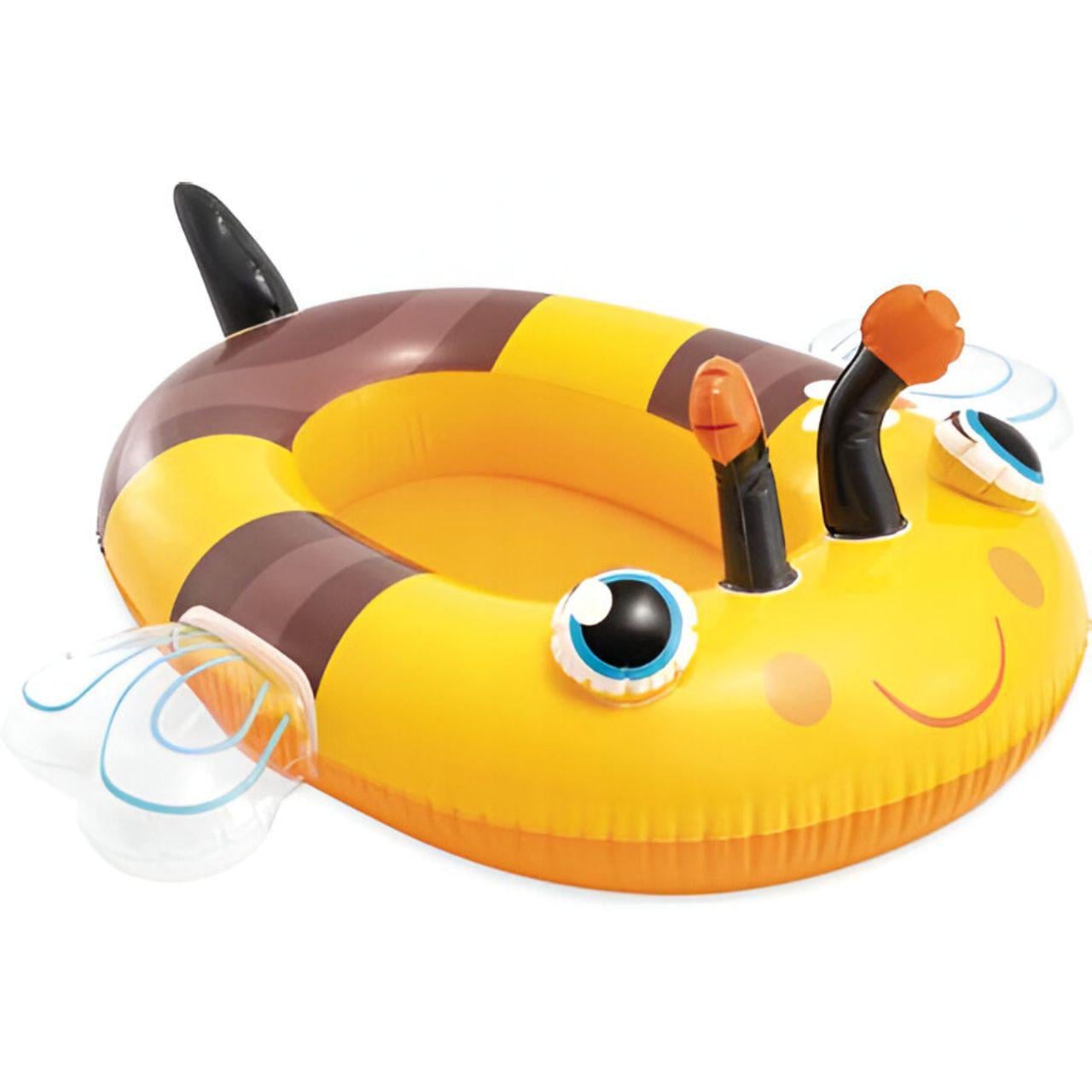 Надувной плотик детский Пчелка Intex 59380/2 NP 100×97 см от 3-х лет (32509695)