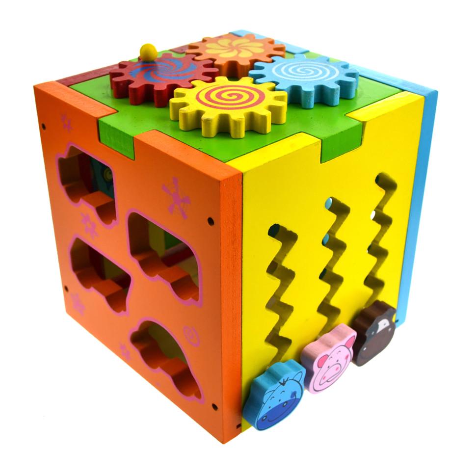 Деревянная игрушка Куб-сортер (MD 1226) Деревянная игрушка Куб-сортер (MD 1226)