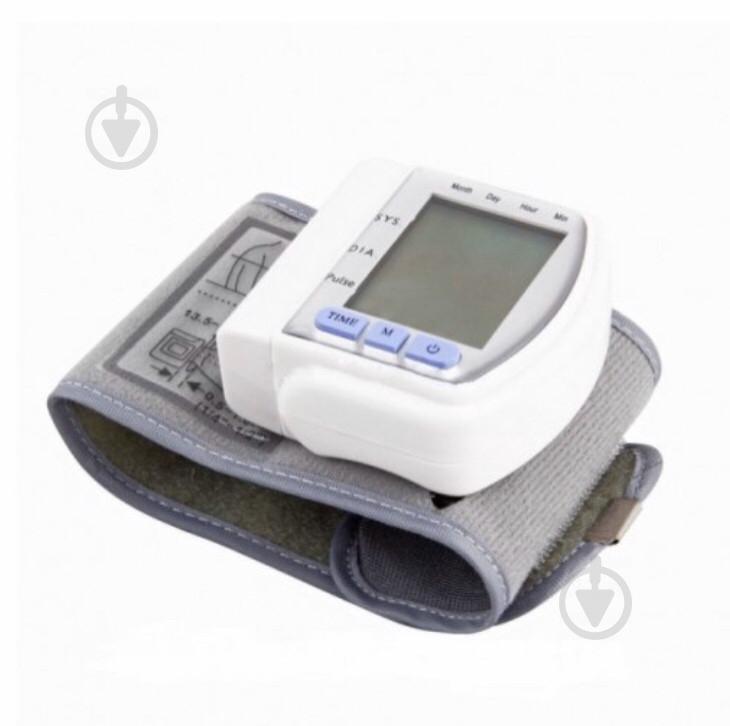 Тонометр Blood Pressure Monitor CK-102S Білий (300306) - фото 2