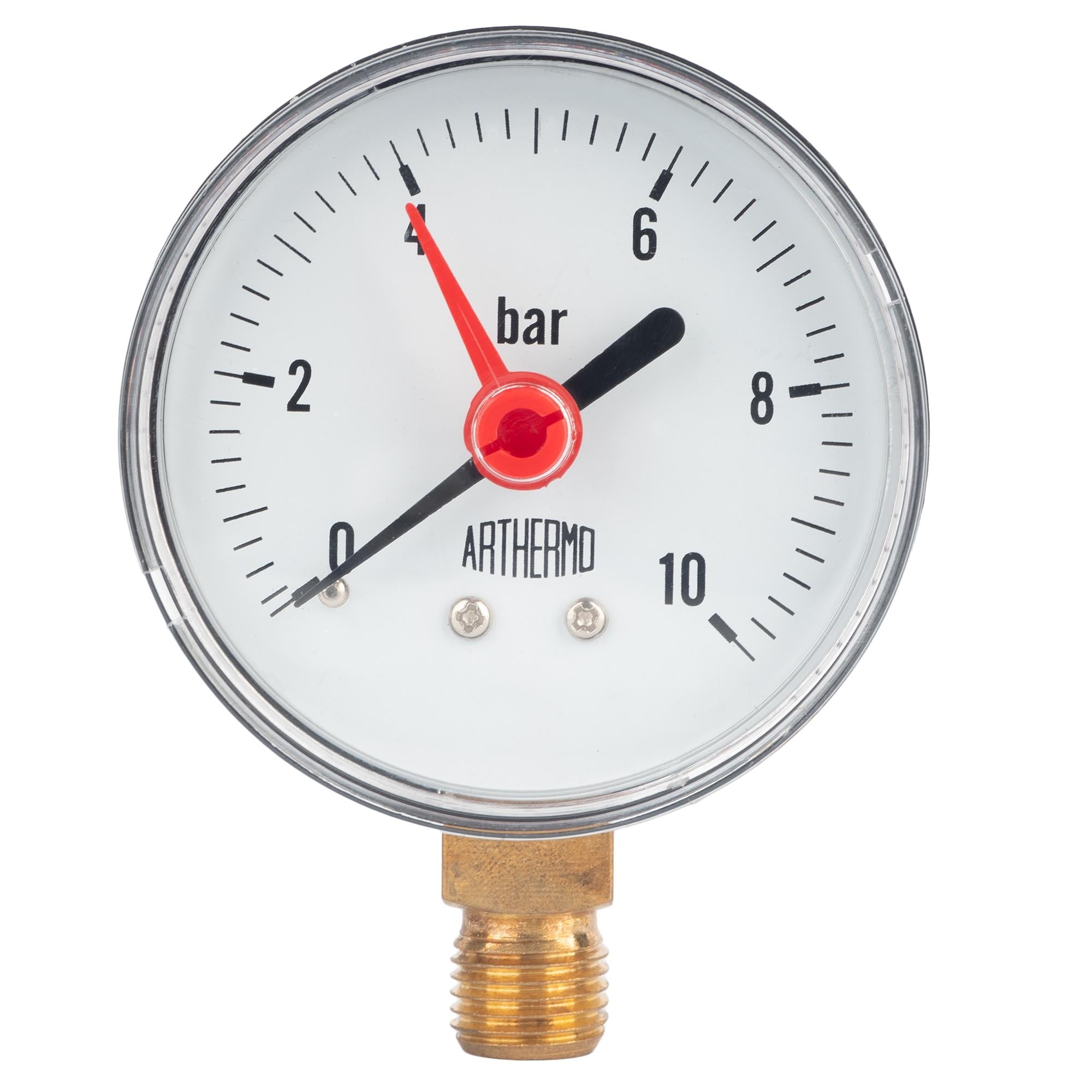 Манометр Arthermo MA003/P 0-10 бар радиальный 1/4" Ø 63 мм