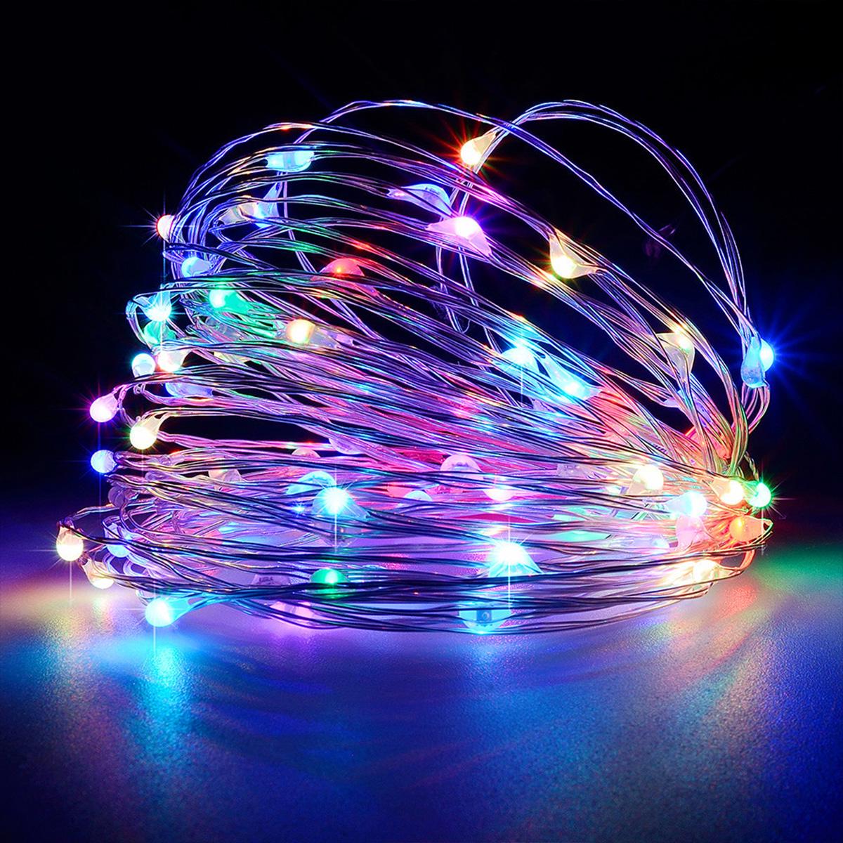 Гирлянда Капля росы 2 м 20 LED на батарейках АА Разноцветный (ULT-3835670) Гирлянда Капля росы 2 м 20 LED на батарейках АА Разноцветный (ULT-3835670)