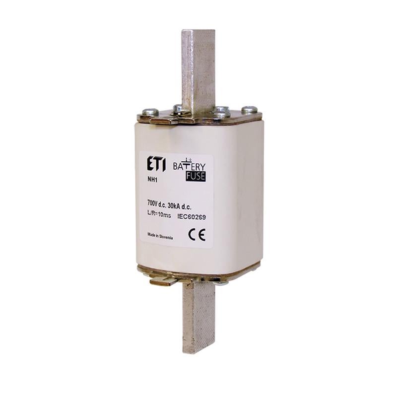 Предохранитель ножевой с плавкой вставкой ETI 80A gBat NH1 700V DC (4723292)