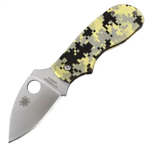 Нож карманный Spyderco Squeak N690Co Хаки (24064905)