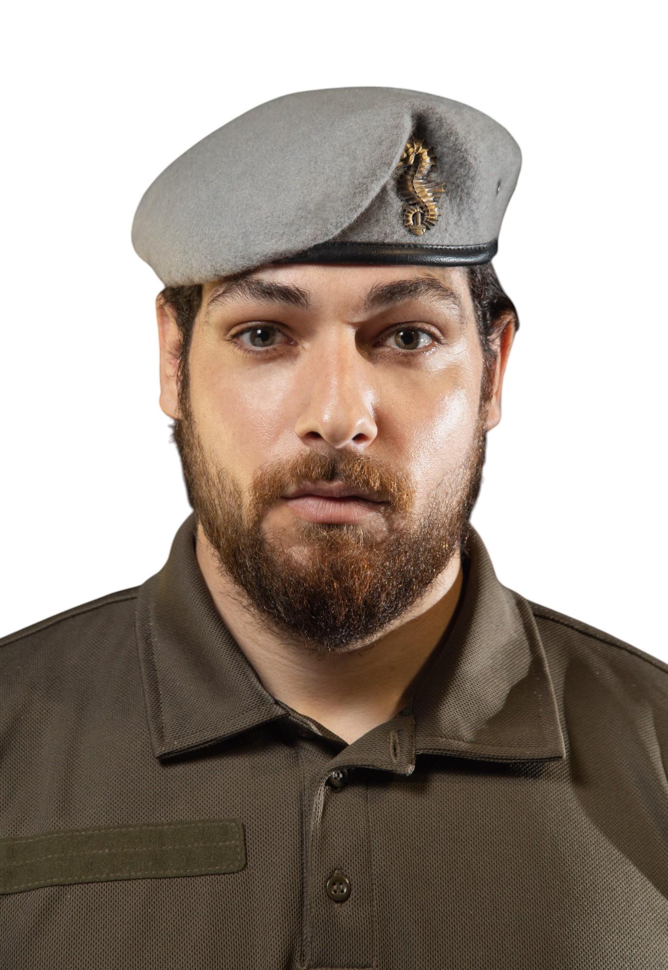 Берет 73 Морской Центр специальных операций XL/59-60 см Светло-серый (29052874)