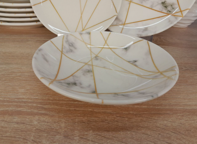 Сервиз столовый OMS TULU фарфор 6 персон 24 шт. (KL24-Wonder) - фото 6 Сервиз столовый OMS TULU фарфор 6 персон 24 шт. (KL24-Wonder) - фото 6