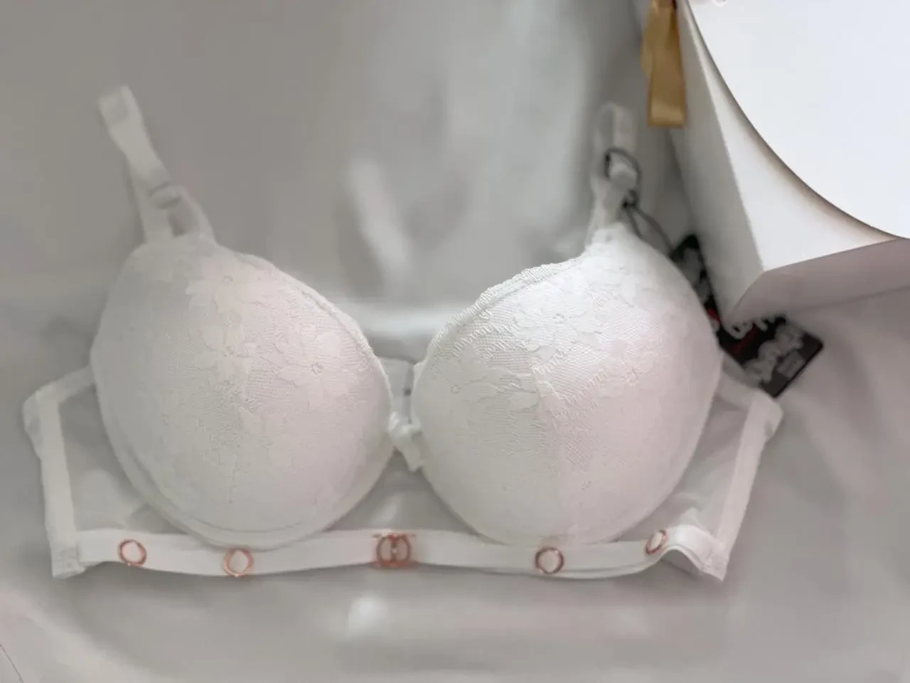 Бюстгальтер Biweier на косточках без Push-Up 80C Белый (87412)