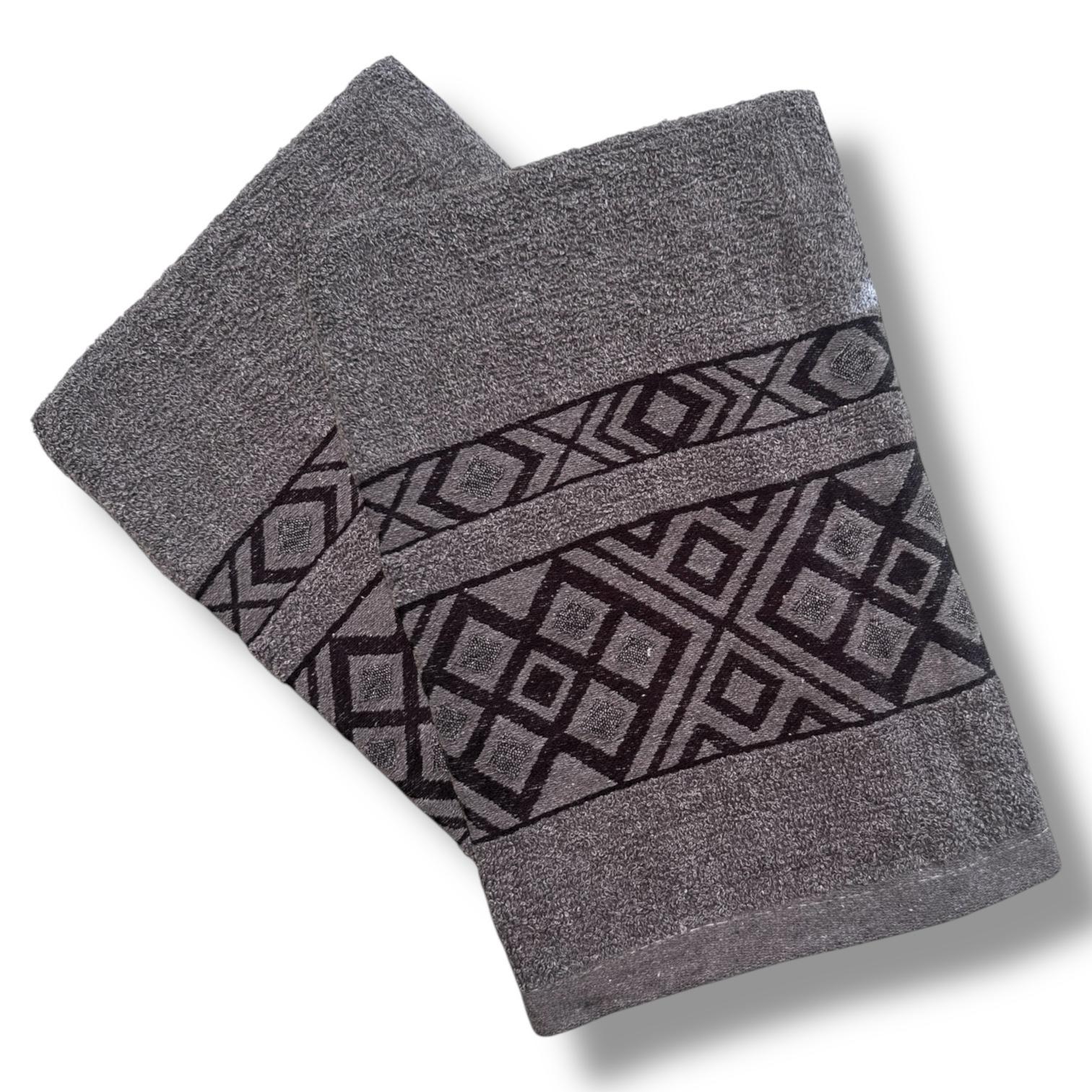 Полотенце махровое Malloory Home 70x140 см Темно-серый (6726-3) - фото 3 Полотенце махровое Malloory Home 70x140 см Темно-серый (6726-3) - фото 3