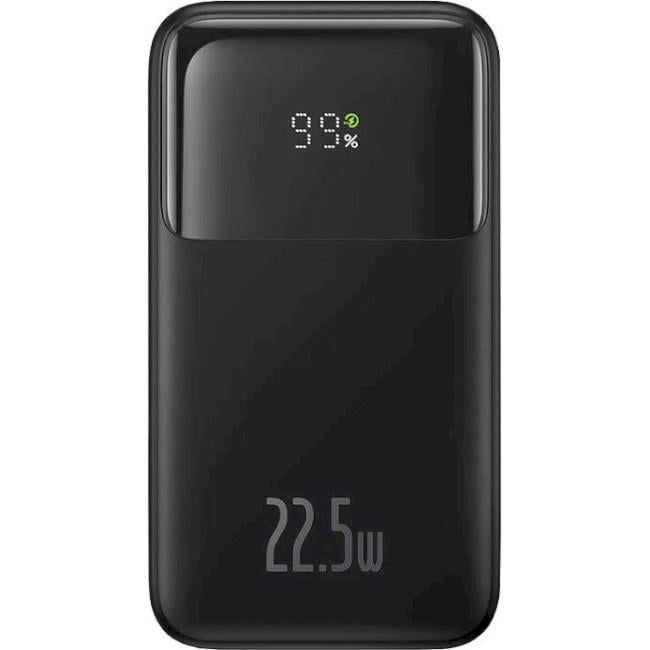 Повербанк BASEUS 22,5W 20000 mAh USB-A USB-C Черный (PPMD020101)