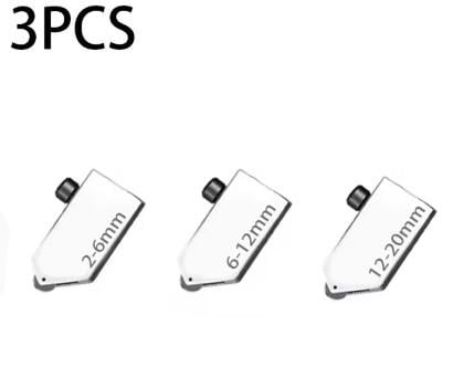 Склоріз для скла/плитки з трьома змінними насадками (807671) - фото 2 Склоріз для скла/плитки з трьома змінними насадками (807671) - фото 2