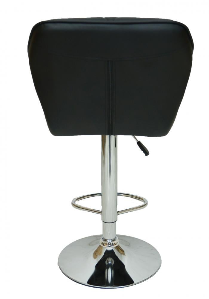 Барний стілець зі спинкою Bonro B-087 Чорний (3850) - фото 4
