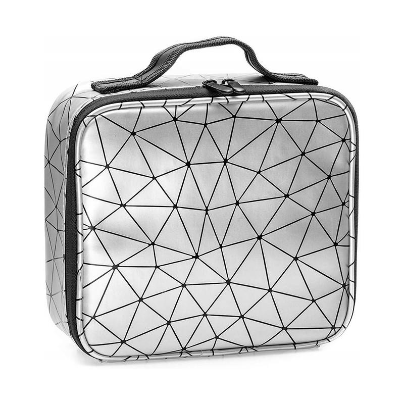 Органайзер-косметичка MIRRAND ZY-0122 26x24x10 см Silver