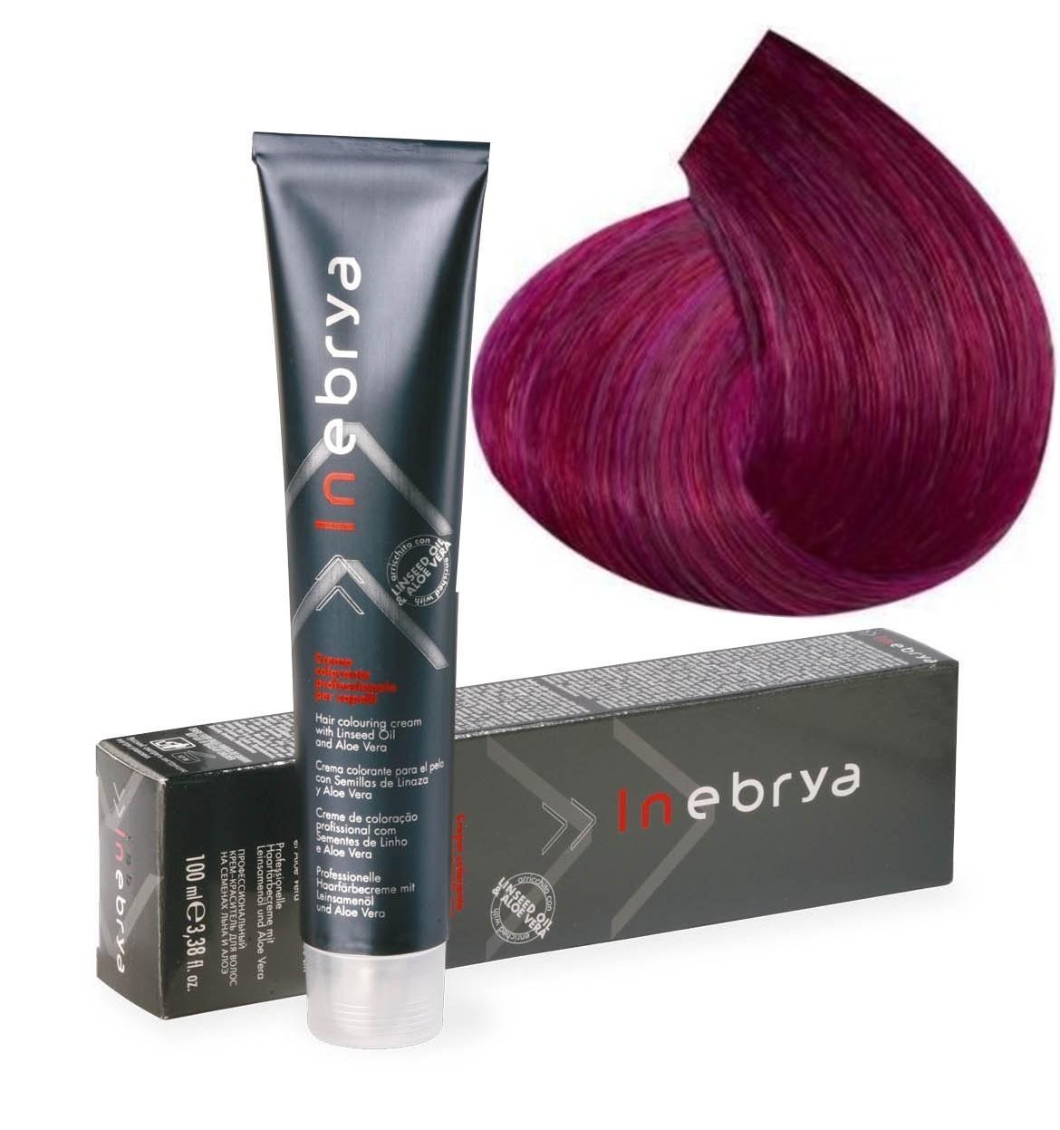 Крем-краска Inebrya Color 7/22 Глубокий фиолетовый блондин 100 мл