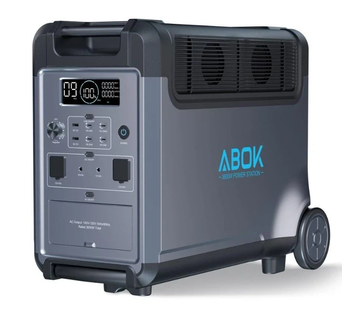Зарядная станция портативная ABOK N066 3600W/3840Wh