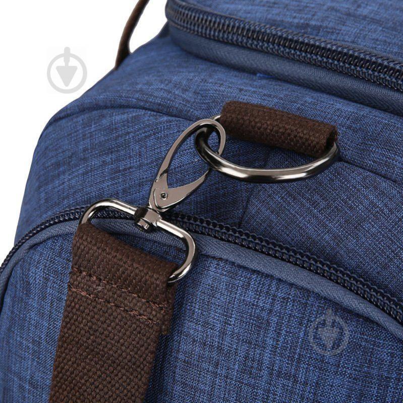 Дорожня сумка текстильна Vintage 20075 Синя (20075) - фото 5 Дорожня сумка текстильна Vintage 20075 Синя (20075) - фото 5