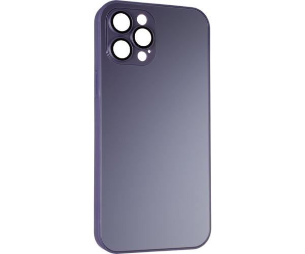 Чехол накладка Full Frosted (MagSafe) Case для iPhone 12 Pro Max Фиолетовый - фото 1