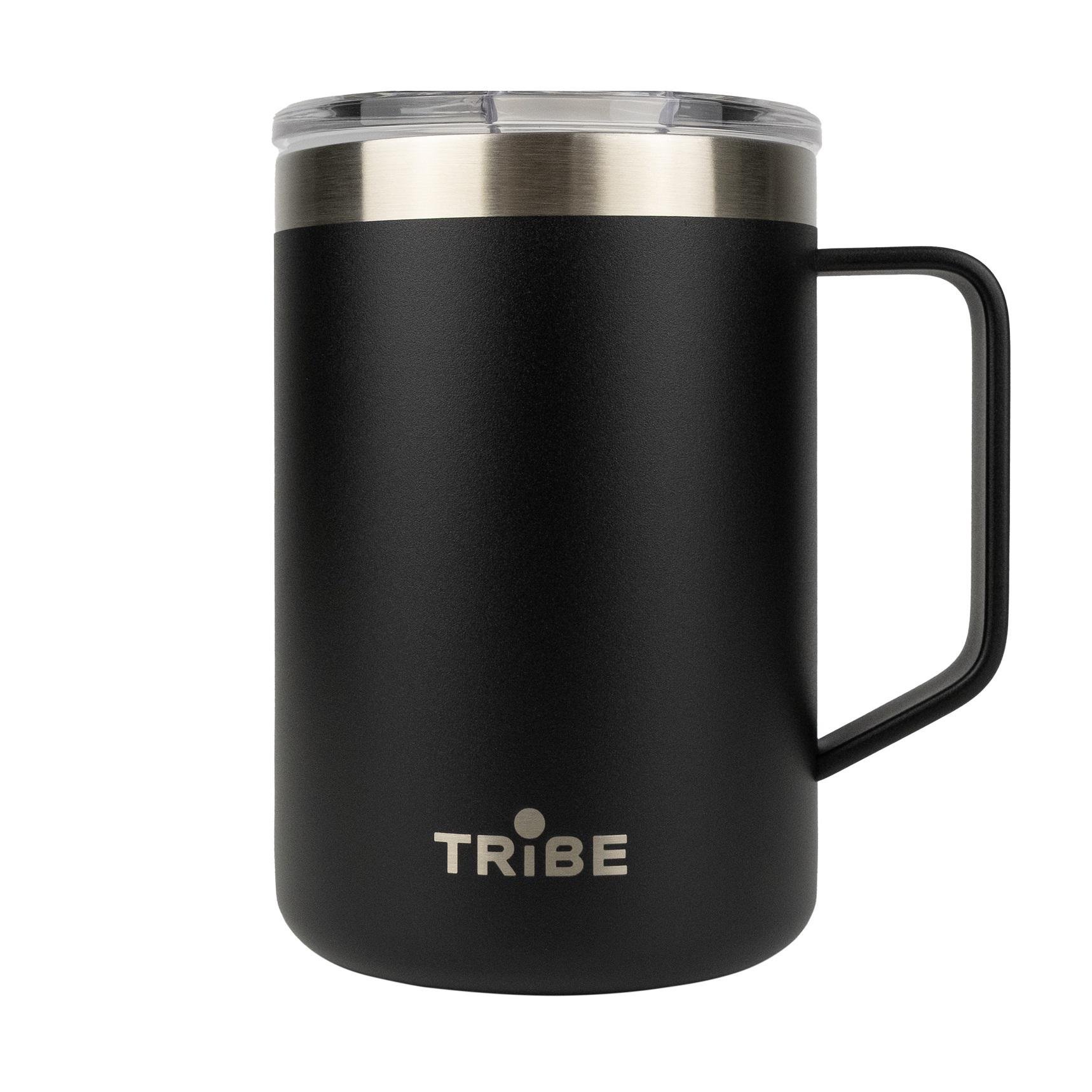 Термокухоль з ручкою Tribe Classic Mug 500 мл (T-FA-0033-black)