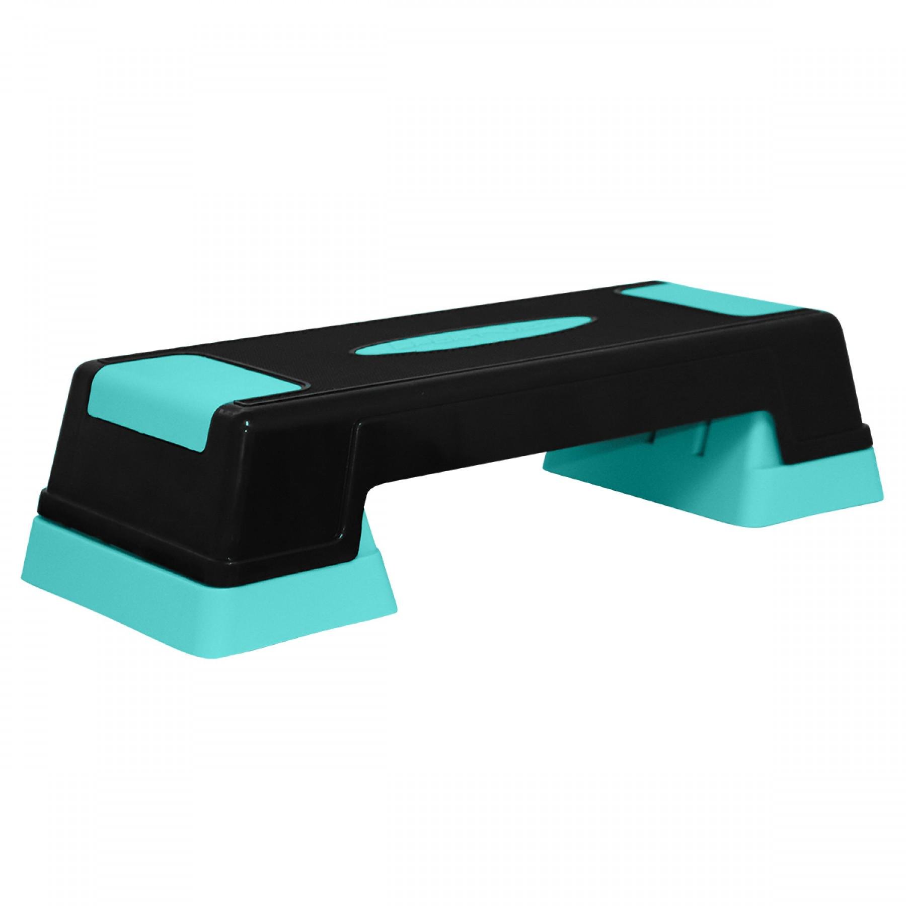 Степь-платформа SportVida 3-ступенчатая Black/Turquoise (20682)