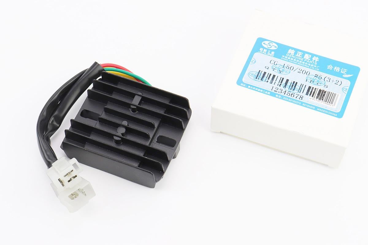 Реле-регулятор напряжения к мотоциклам Viper-Zongshen/CG125-150cc/V250-R1 NK 5 проводов (326330)