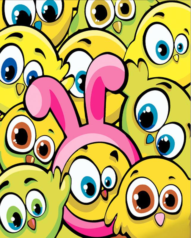 Картина по номерам Strateg Премиум Желтые малыши 30х30 см (ES114)