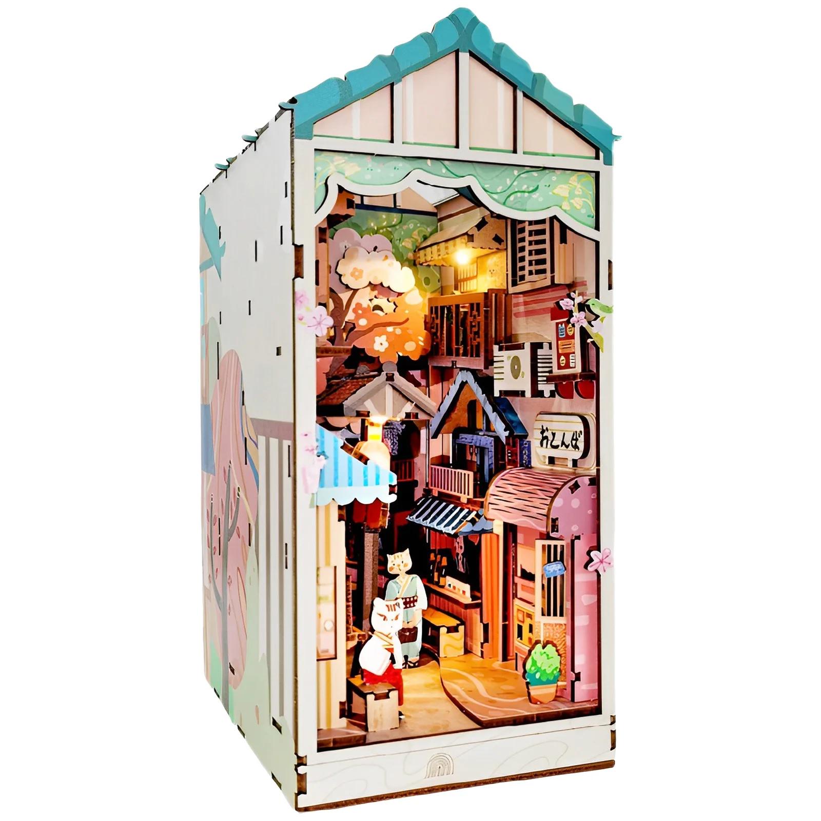 Конструктор Book Nook Cat Grocery Store SQ-03 Кошачий магазин (20937741)