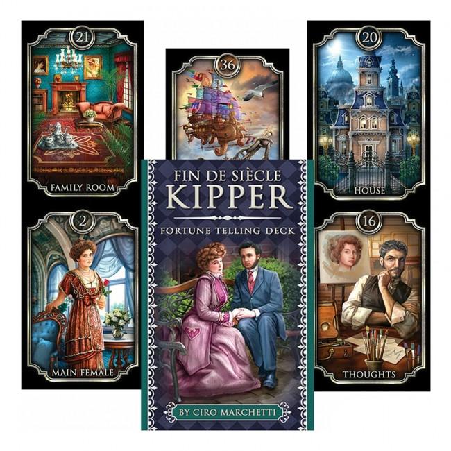 ᐉ Карты Таро Fin De Siecle Kipper Oracle Кипер Оракул бревно