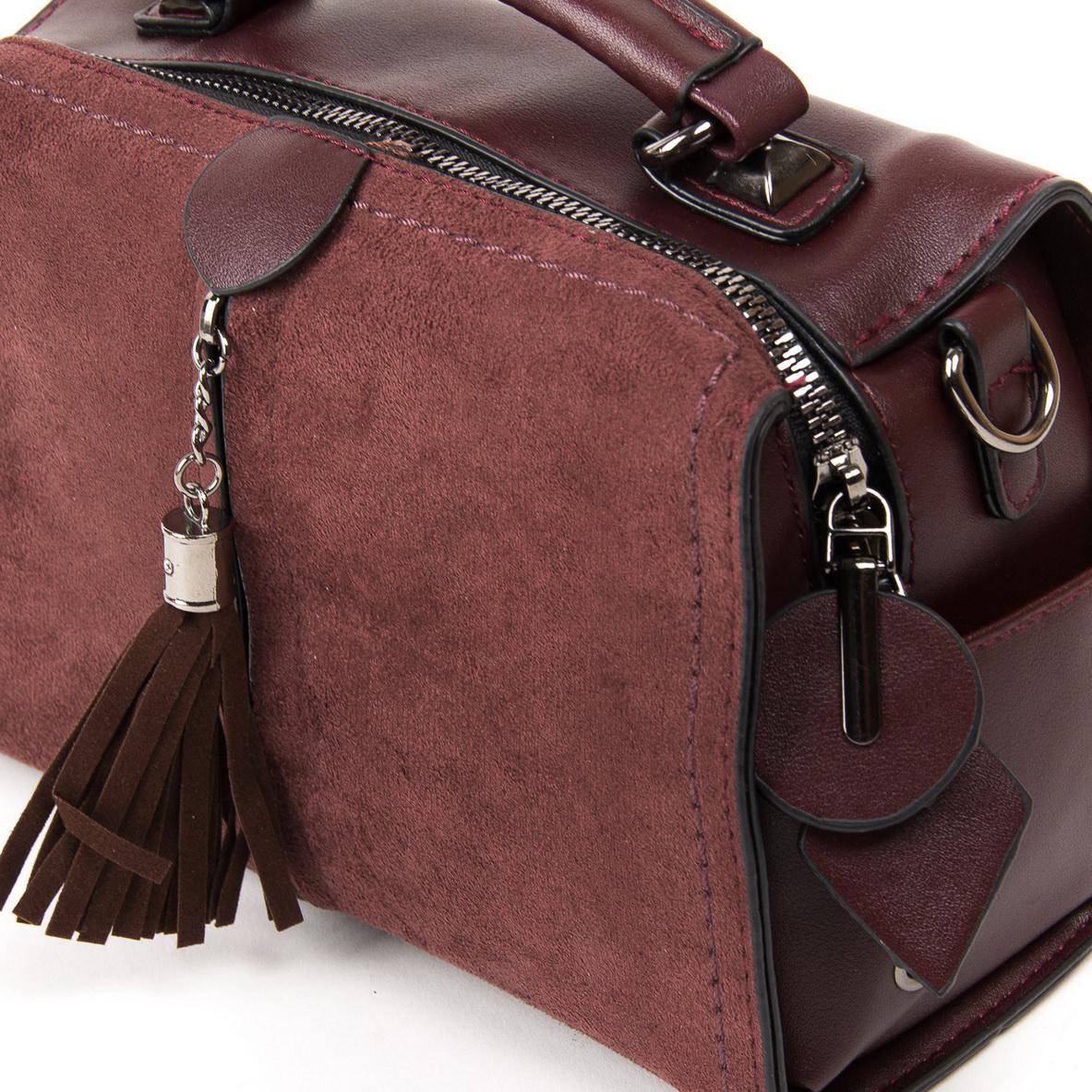 Женская модельная сумка из замша Fashion 53377 Кофейный - фото 3 Женская модельная сумка из замша Fashion 53377 Кофейный - фото 3