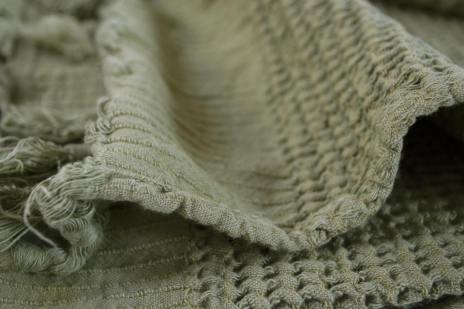 Плед Lotus Home Rius 130x170 см Оливковый (svt-2000022331296) - фото 4 Плед Lotus Home Rius 130x170 см Оливковый (svt-2000022331296) - фото 4